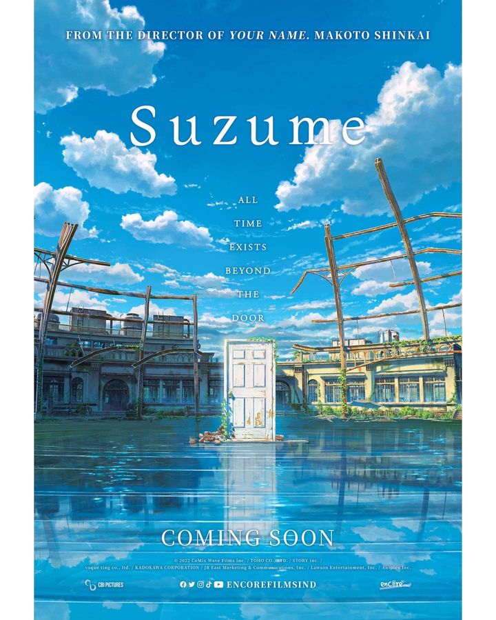 Resmi, Film Suzume no Tojimari Tayang di Indonesia, Mulai Kapan?