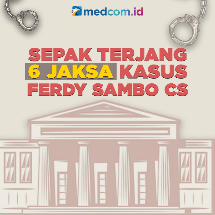 Sepak Terjang 6 Jaksa Kasus Ferdy Sambo Cs