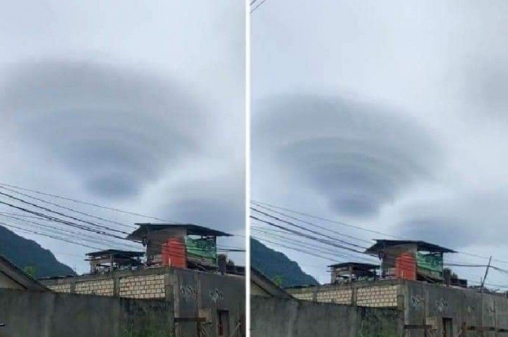 Fenomena Awan 'UFO' Muncul di Jayapura, Begini Penjelasan BMKG