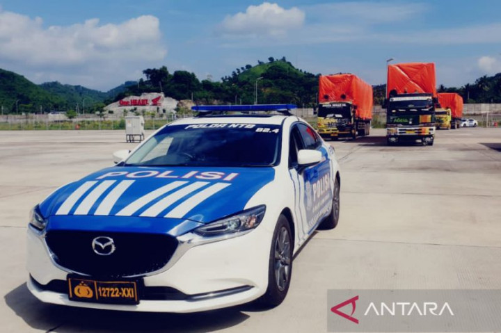 3 Kontainer Logistik WSBK 2023 Mandalika Tiba di Lombok