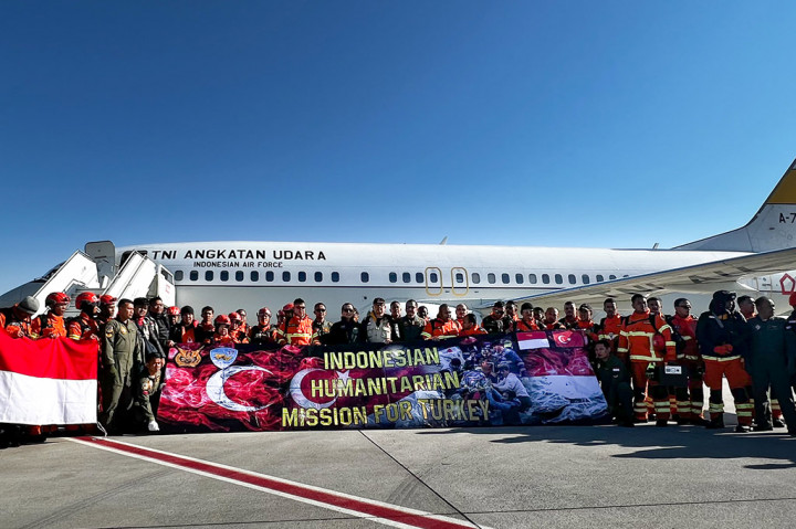 Alhamdulillah, Bantuan Pertama Kemanusiaan Indonesia Tiba di Turki