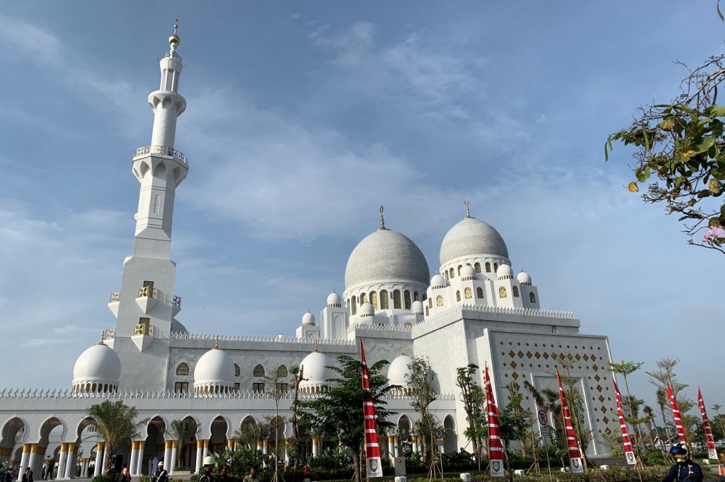 Masjid Sheikh Zayed Solo. Medcom.id/ Triawati PP