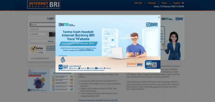 Top 5 Berita Terpopuler: <i>Internet Banking</i> BRI Disetop hingga Kesepakatan Biaya Proyek Kereta Cepat