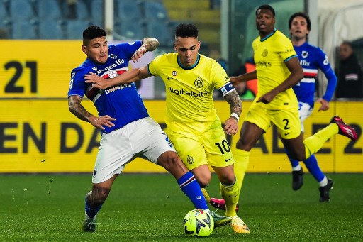 Ditahan Imbang Sampdoria, Inter Gagal Pepet Napoli