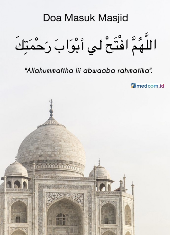 Doa dan Adab Keluar Masuk Masjid