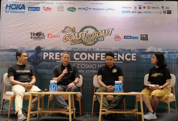 Coast To Coast Night Trail Ultra 2023 Diikuti 1.643 Pelari dari Indonesia dan 15 Negara