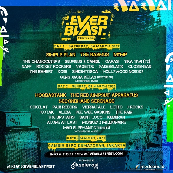Seurieus akan kembali reuni bersama sang vokalis Candil di panggung Everblast Festival yang digelar pada 4-5 Maret 2023 (Foto:Dok)