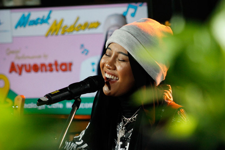 Penampilan Enerjik Ayuenstar di Musik Medcom