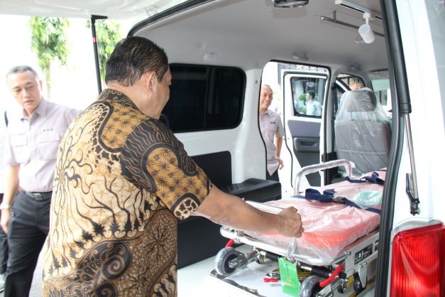 Ambulans gratis untuk fasilitas kesehatan/Istimewa