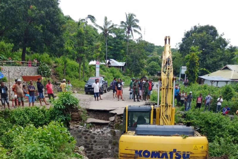 BPBD Ende Tanggulangi Darurat 3 Kecamatan Terdampak Bencana