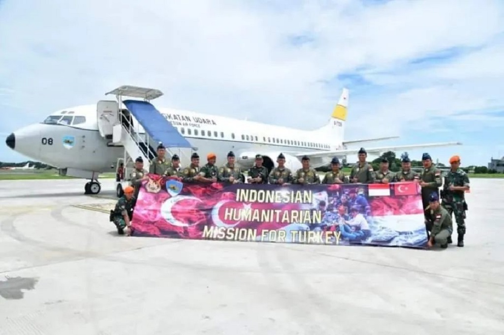 Pesawat Boeing A-7308 Tiba di Tanah Air