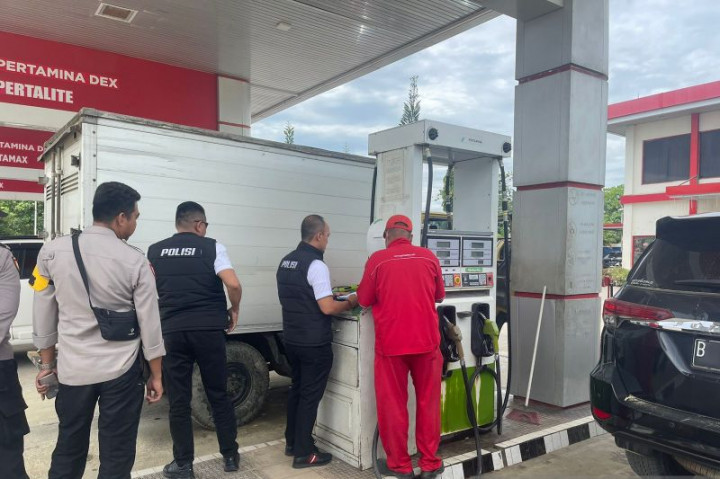 Polda Sultra Patroli Awasi Penyaluran BBM Subsidi