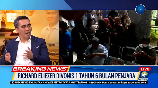 Pakar: Tuntutan JPU Sebelumya Kepada Richard Kurang Tepat