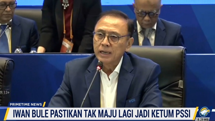 Iwan Bule Ingin Ketum PSSI Baru Amanah Mengurus Sepak Bola