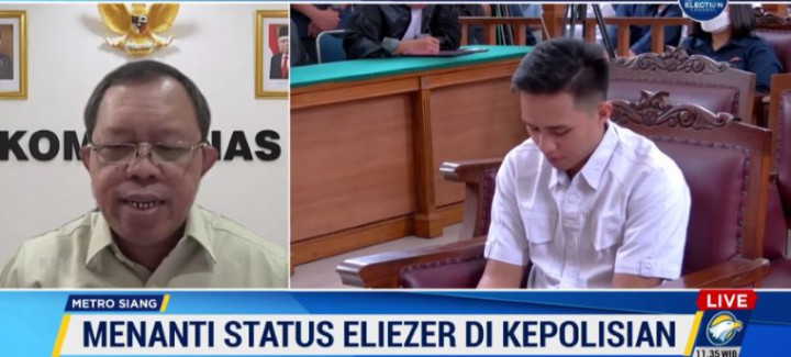 Kompolnas Sarankan Polri Tak Pecat Eliezer dari Korps Brimob