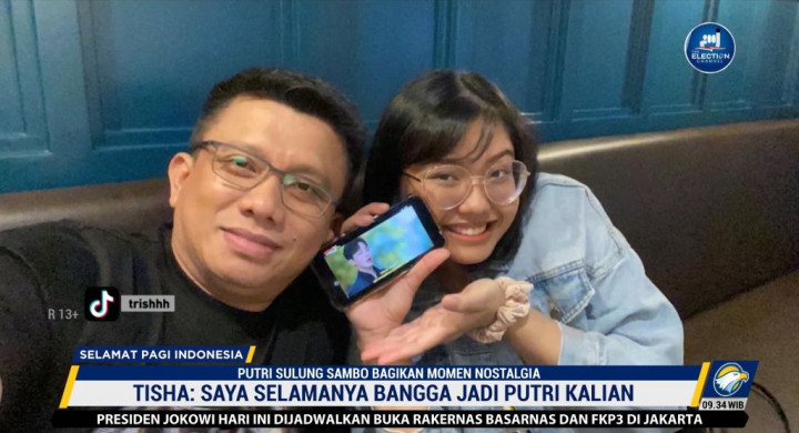 Putri Sulung Sambo Unggah Video Menyentuh Setelah Ayah dan Ibu Divonis Maksimal