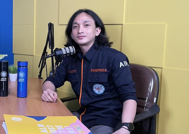 Forensic Scientist Naldy Dimpudus/NLD