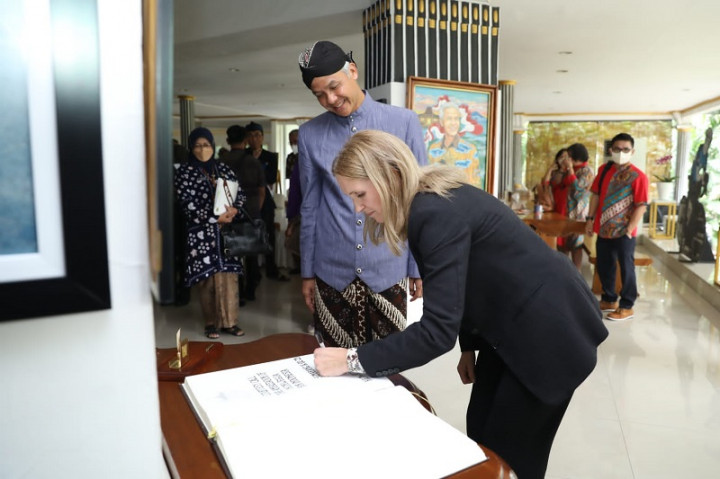 Gubernur Jateng dan Norwegia Bahas Peluang Kerja Sama di Lingkungan Hidup