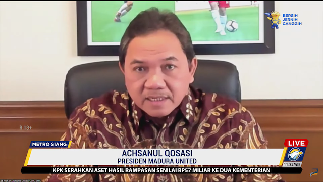 Jabat Ketum PSSI, Presiden Madura United: Erick Thohir Tidak Perlu Mundur dari Menteri BUMN