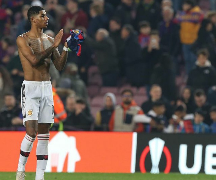 Marcus Rashford makin ganas di bawah asuhan Ten Hag. (foto instagram @marcusrashford)