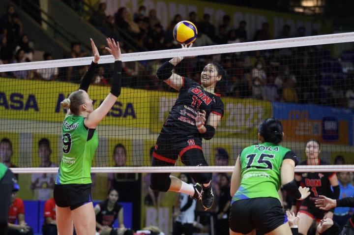 Proliga 2023: Jakarta BIN Bangkit Mengalahkan Pertamina Fastron dan Siap Ukir Sejarah