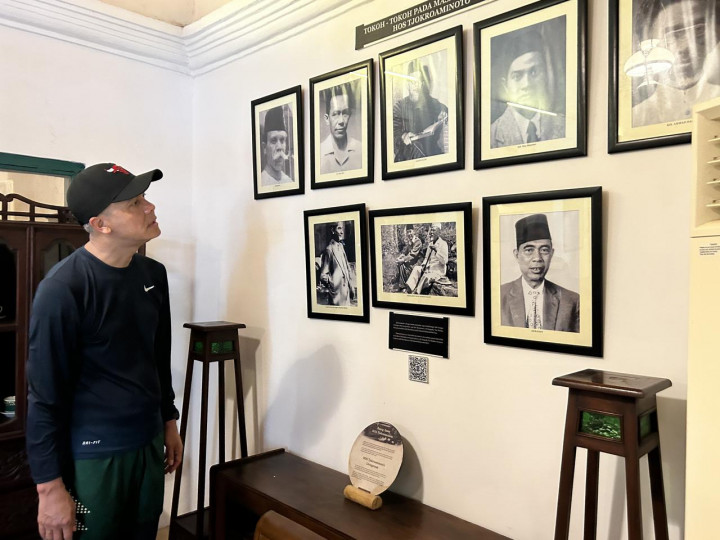 Ke Surabaya, Ganjar Pranowo Napak Tilas Rumah Lahir Bung Karno