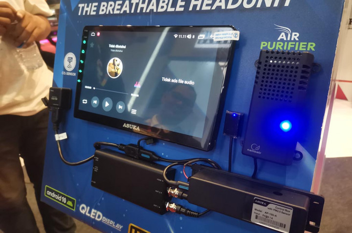 Unik, Headunit Ini Bisa Membersihkan Udara di Kabin Mobil