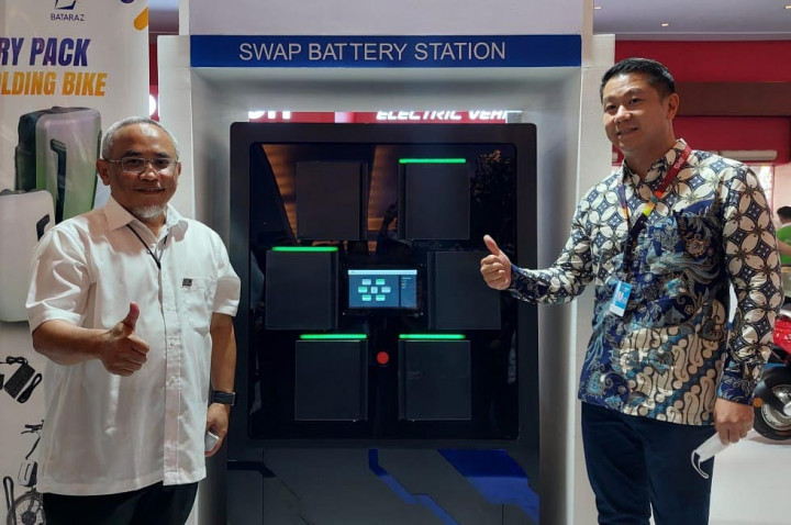 Mantab, 50% Komponen Motor Listrik Rakata Buatan Lokal