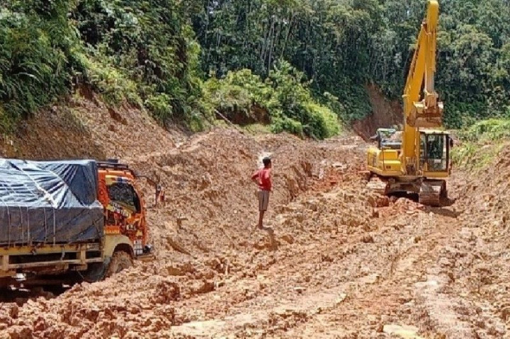 Rusak Parah, Jalan Trans Papua Jayapura-Wamena Ditutup Sementara