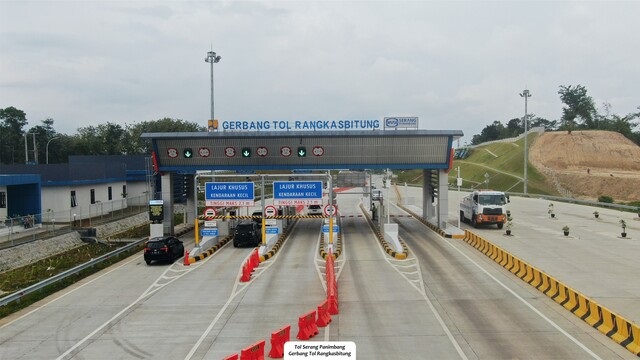 Jalan tol Serang-Panimbang. Foto: dok BPJT.
