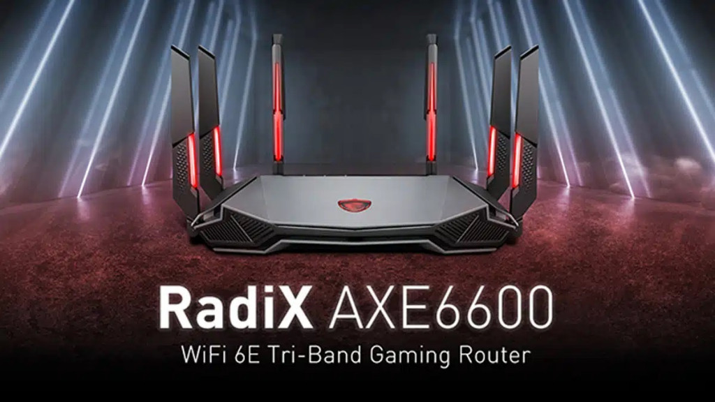 Router gaming terbaru MSI RadiX AXE6600