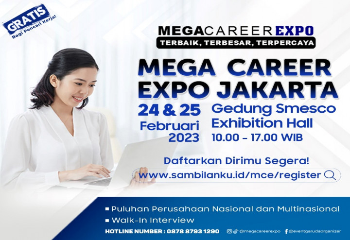 Ayo! Dapatkan Pekerjaan Impian di Mega Career Expo 2023