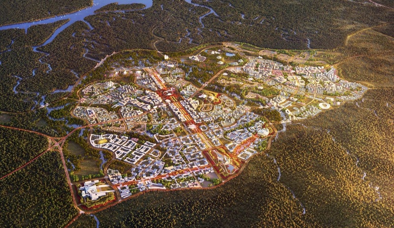 Desain Ibu Kota Baru. dok: Kementerian PUPR