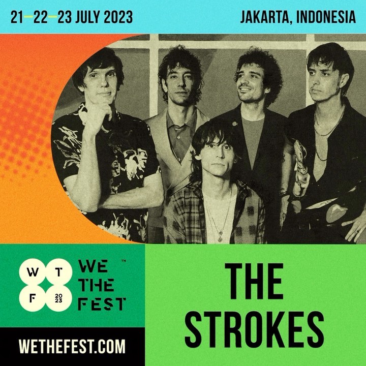 The Strokes Tampil di We The Fest 2023, Penggemar Heboh