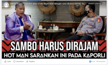[Cek Fakta] Ferdy Sambo Dieksekusi Mati dengan Ditusuk Benda Tajam? Cek Faktanya