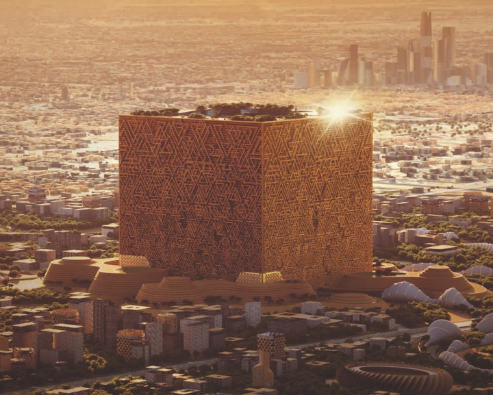 Proyek Ambisius Putra Mahkota Arab Bernama The Mukaab