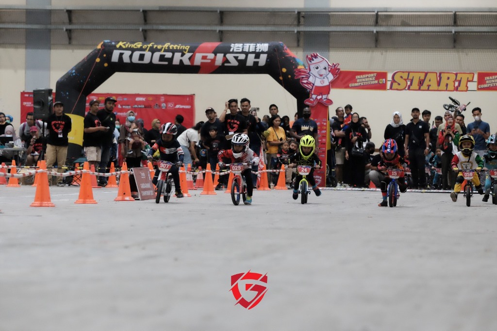 Inasport Runbike Competition 01 mendukung potensi dan bakat anak usia 2-7 tahun dengan perlombaan olahraga sepeda tanpa pedal (Foto:Dok)