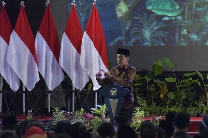 Jokowi Hadiri Resmikan Pembukaan Muktamar XVIII Pemuda Muhammadiyah