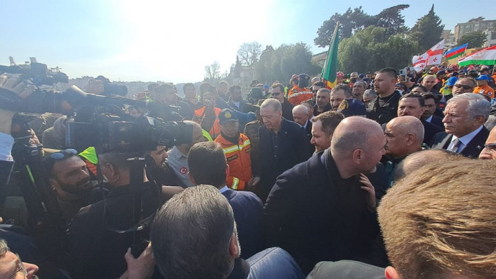 Erdogan Apresiasi Dukungan INASAR dalam Pencarian dan Pertolongan Pascagempa