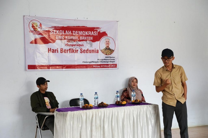 Buka Ruang Diskusi, Milenial Gelar Sekolah Demokrasi di Pandeglang