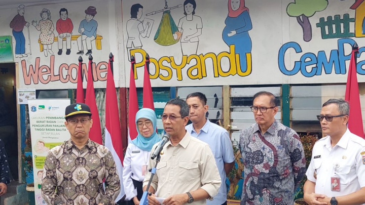 Pemprov DKI Gunakan Aplikasi Pantau Kasus Stunting