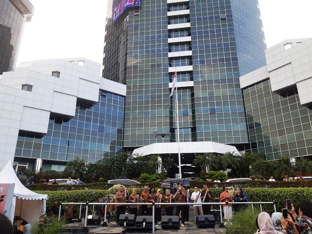 Peluncuran Creative by Indonesia di Gedung Sapta Pesona. (Foto: A. Firdaus/Medcom)