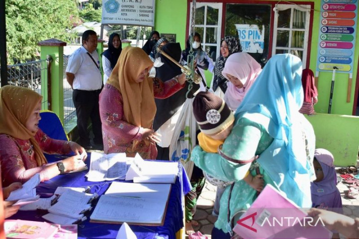 Kasus Stunting di Sabang Turun Jadi 371 Orang Awal Tahun
