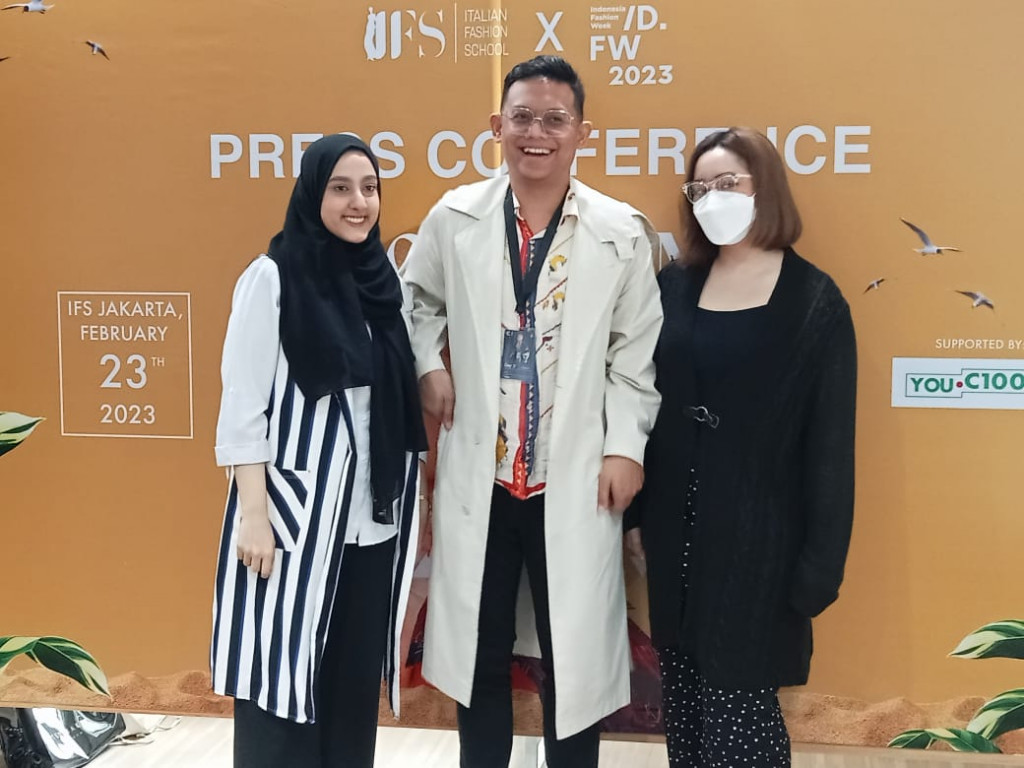 Italian Fashion School (IFS) di ajang IFW 2023 (Foto: instagram)