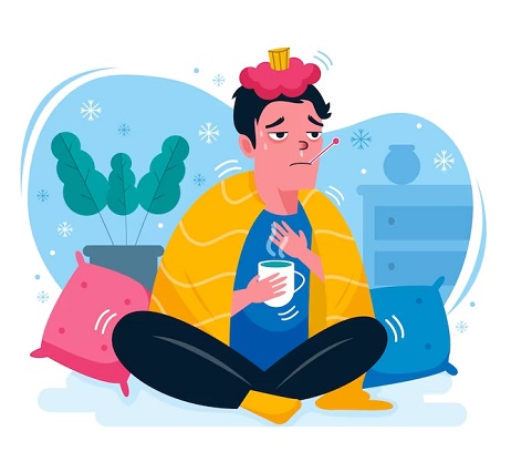 Sering pilek dan batuk tak kunjung henti adalah tanda imun tubuh melemah. (Foto: Ilustrasi. Dok. Freepik.com)