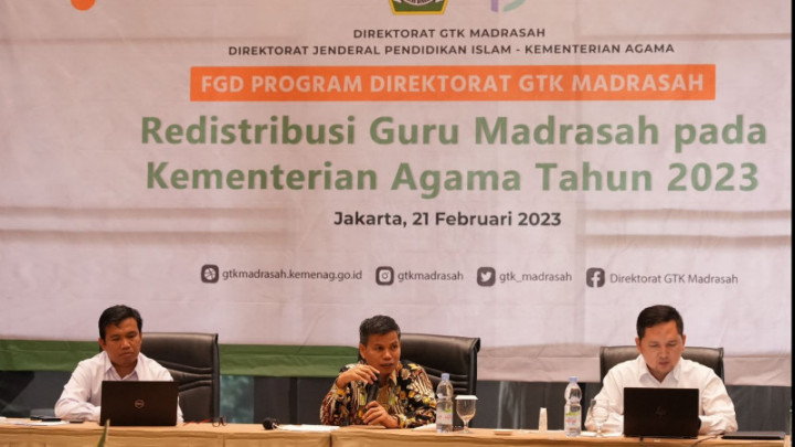 Kemenag Petakan Redistibusi Guru Madrasah