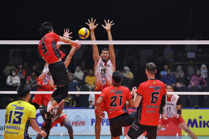 Proliga 2023: Bhayangkara Presisi jadi Korban Pertama STIN BIN di Final Four