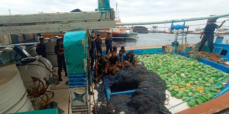 309 Bungkus Sabu dalam Perahu, 8 WN Iran Diringkus BNN