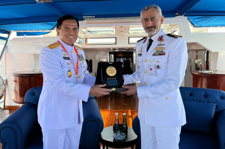 KSAL Bertemu Commander of UAE Navy, Ini yang Dibicarakan