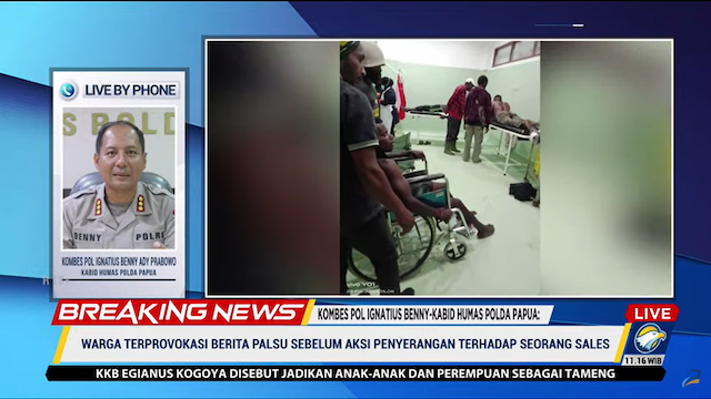 9 Orang Tewas Akibat Kerusuhan di Wamena, Kombes Pol: Isu Penculikan Tidak Benar